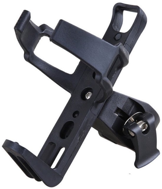 1 stuk - Fiets bidonhouder - Draaibaar - Snelspanner - Zwart