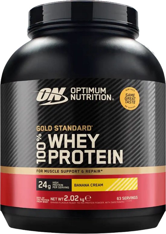 100% Whey Gold Standard - 2000 g - Banaan