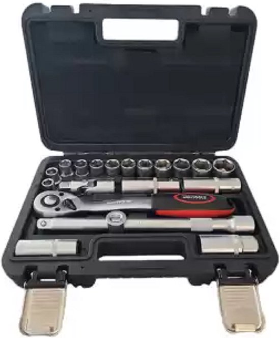 1/2'' Doppenset-Weber Tools- 20 delig van $
