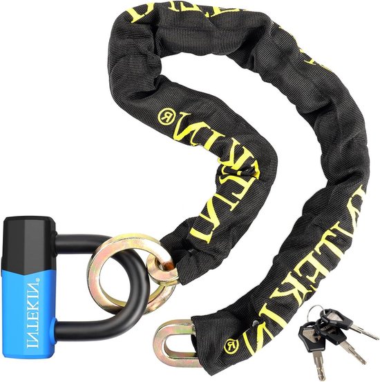 120-cm-lang-10-mm-dik-motorslot-ketting-motorfiets-bromfiets-e-bike-fiets-16-mm-U-slot-veiligheid-hoge-veilige-fietsslot-3-sleutels van Merkloos