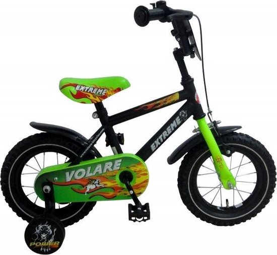 14 Fiets Volare Extreme mat zwart