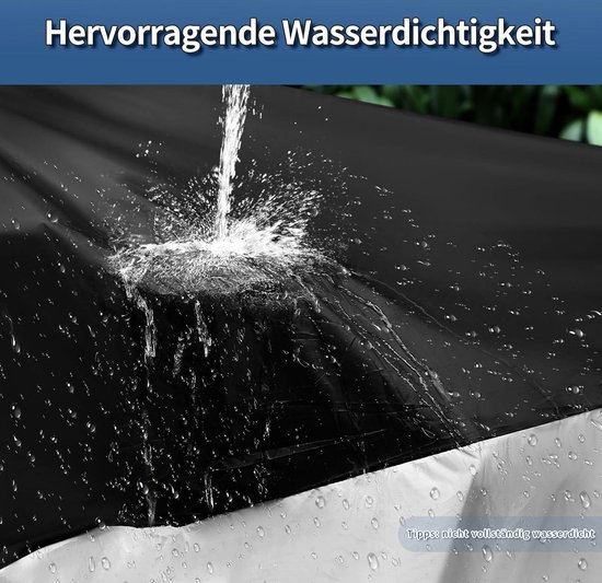 190T waterdichte fietshoes - afdekking voor fiets - beschermhoes met regenbescherming Bakfiets hoes van Kraftex