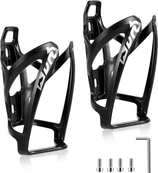 2-Pack Bidonhouder voor de Fiets - Lichtgewicht Racefiets - Stevige Mountainbike - Drinkhouder voor de Fietsfles - Voor Racefietsen, MTB's en Kinderfietsen van Valdora