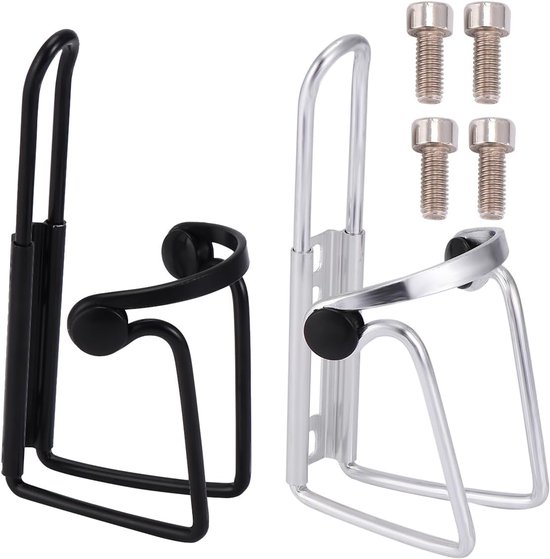 2-pack fietsfleshouder, fietswaterfleshouder, fietswaterflesbevestigingsrek, fietsbekerhouder, fietswaterfleshouder, achterbekerhouder, metalen fiets