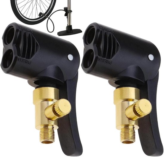 2-Pack Fietsventiel Adapters voor Frans en Amerikaans Ventiel