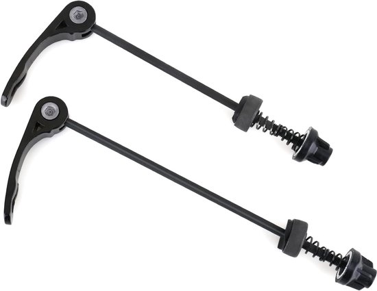 2 Pcs Quick Release Voor- en Achterwielas - Fiets Snelle Ontgrendeling - MTB en Racefiets As Set