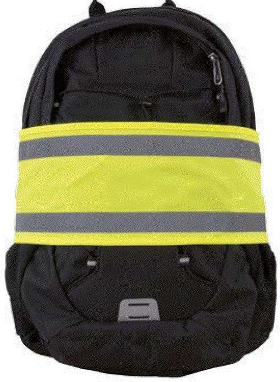 2 stuks - Velcro fluo band met reflectie - Wrap it WOWOW van Wowow