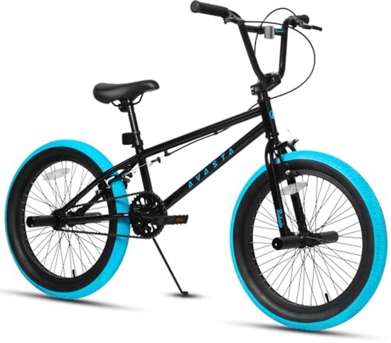 20 Inch Freestyle BMX Fiets voor Kinderen en Jongeren - Perfect voor Beginners en Stunt Rijders van Merkloos