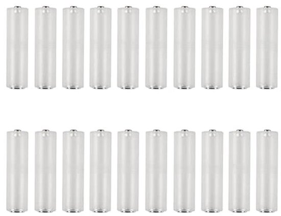 20 stuks AAA naar AA Converter - Batterij Adapter en Houder van Merkloos