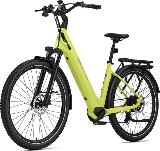2026 TTGO 27.5×2.4 Inch Elektrische Fiets – 48V 15Ah Accu (720Wh) – ZOOM Gedempte Zadelpen – Actieradius tot 130 km – LCD Display – Shimano 7 Versnellingen – Hydraulische Schijfremmen – 70 Nm– Elektrische stadsfietsen – Groente