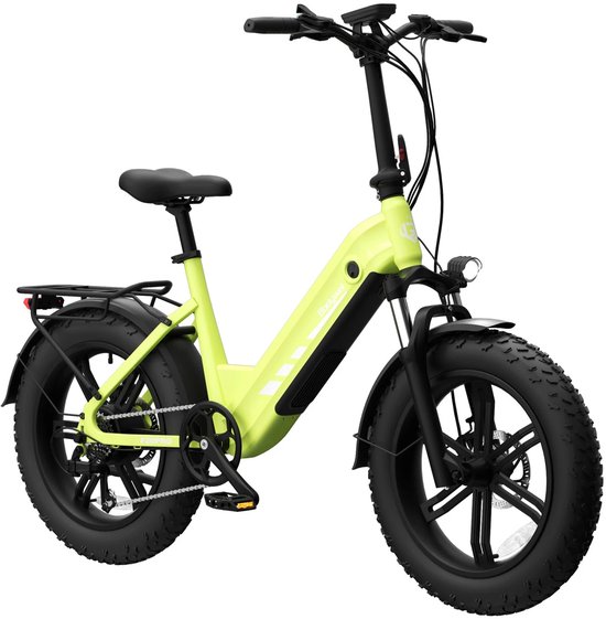 20Inch Elektrische Fiets – 250W Motor - 48V20Ah Lithium Accu – Actieradius tot 130 km – Hydraulische Schijfremmen – 20×4.0 inch Fatbike Banden - Shimano 7 Versnellingen–Elektrische Stadsfiets–Groente