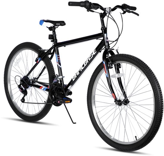 26 inch mountainbike - 18 snelheden - sportfietsen - MTB fiets - mountainbike - Duurzaam ontwerp - Koolstofstaal van Merkloos