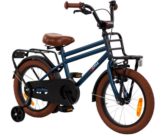 2Cycle Cargo - Transportfiets - 16 inch - Blauw van 2Cycle