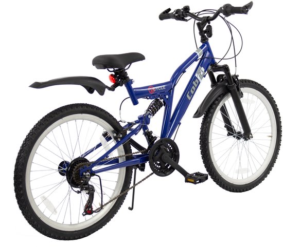 2Cycle Cobra MTB - 24 inch - 18-speed - Blauw van 2Cycle