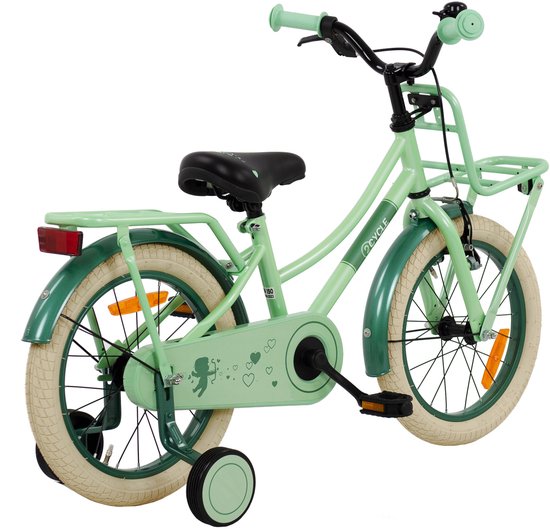 2Cycle Cupido 16 inch (4 tot 6 jaar) voor meisjes mintgroen van 2Cycle