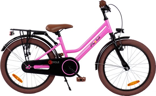 2Cycle Flits Kinderfiets - 20 inch - Roze van 2Cycle