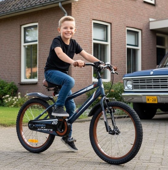 2Cycle Sports kinderfiets 20 inch (6 tot 8 jaar) voor jongens grijs van 2Cycle Sports