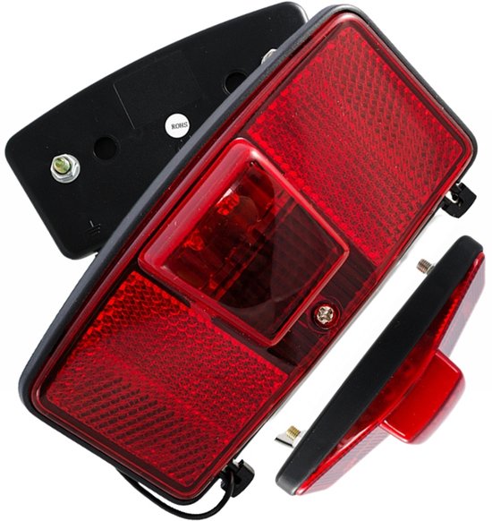 2K - Fietsverlichting LED - Achterlicht - Dynamo - Reflector
