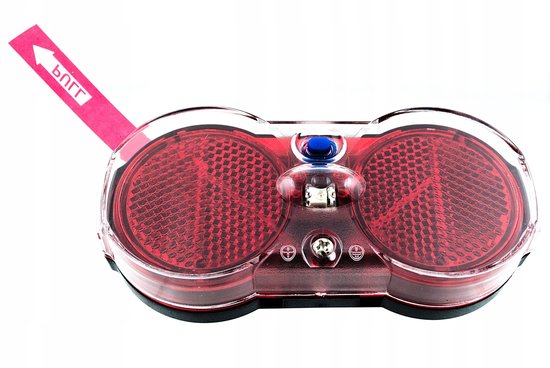 2K HW315 Serie - LED Fietsachterlicht - Bagaagedrager - Reflector