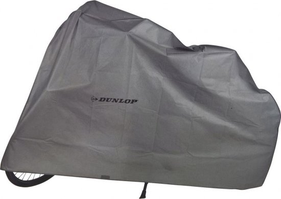 2x Dunlop fiets/scooter beschermhoezen - afdekhoezen van Dunlop