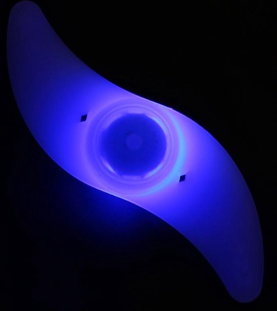 2x LED Fietswiel Spaak Licht BLAUW en ROOD Kinderen - Spaakverlichting - Fietswielverlichting