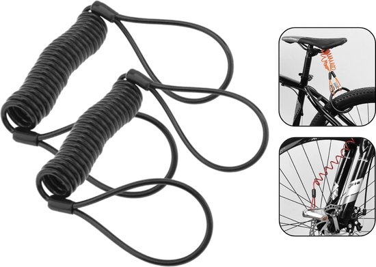 2x PD® - Staalkabel - staalkabel met lussen - 2 stuks - Geïsoleerd - 4 mm x 2 meter van PD