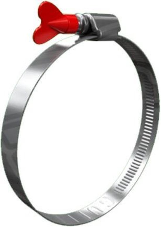 2x Slangklem Vleugelmoer 50 - 70mm - W1 van Toolstation