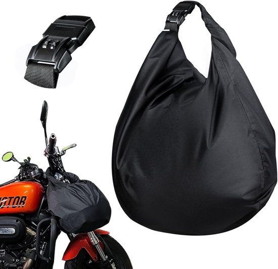 30L afsluitbare helmtas, Fietshelm Tas met Wachtwoord Slot, groot, Oxford helmtas, motorhelm, afsluitbaar, helmtas, helmtas, afsluitbaar voor motorhelm, fietshelmen, skihelmen, basketbal, fitness van Merkloos
