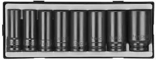 3/4" Krachtdoppenset lang 8 delig-Truck-Trailer van Merkloos