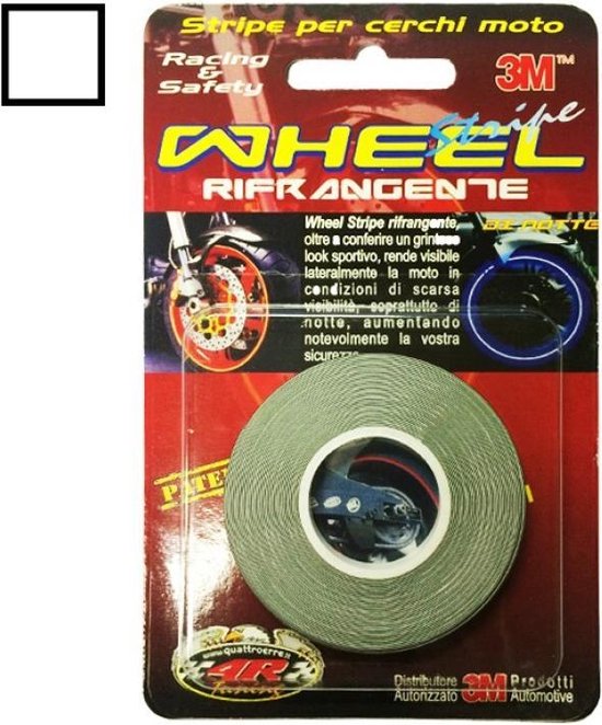 3m Wiel Reflectietape 5 Mm X 6 M Wit van 3M