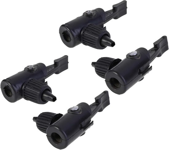 4 Delige Set Universele Fietspomp Adapters voor Schrader Ventielen