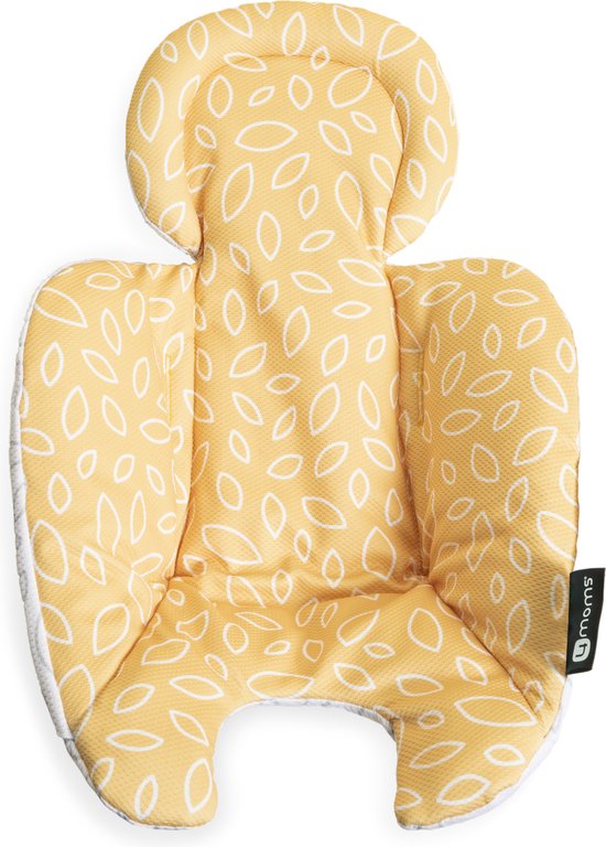 4Moms MamaRoo 5 Newborn Insert Yellow Mesh van 4moms