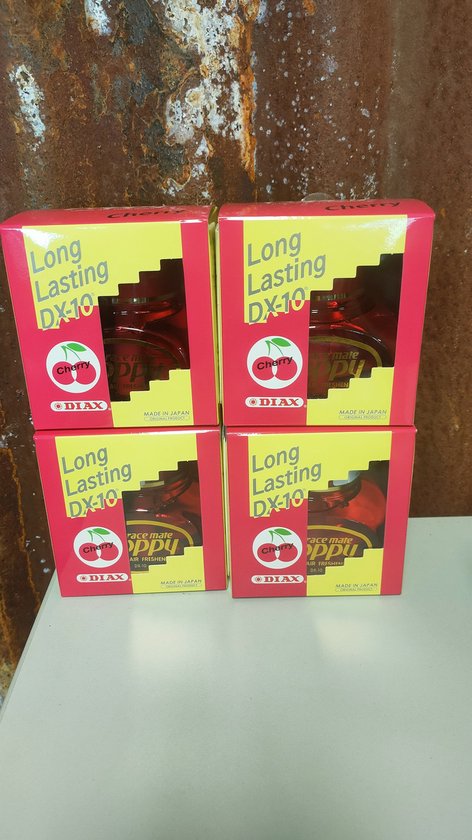 4x Poppy Grace Mate Kersen 150 ML. Flesje van Grace Mate