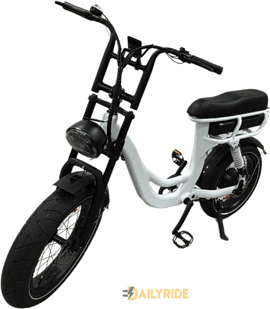 7GO EB8 - Elektrische Fatbike - Grijs - Tot 75 km Actieradius - Koppelsensor - Hydraulische Schijfremmen - Lage Instap