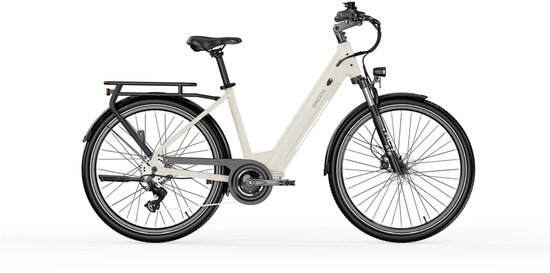 A-Spadz City Pro - Elektrische Stadsfiets - Gravel Grijs - 27.5 inch - Accu 540Wh (36V, 15Ah) - 250W (35Nm) Ananda Motor - Shimano 7 Versnellingen - Hydraulische Remmen van A-Spadz