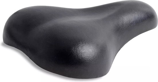 Abi Kinderzadel 12-16 inch - zwart - comfortabel - met strop - unisex van Merkloos