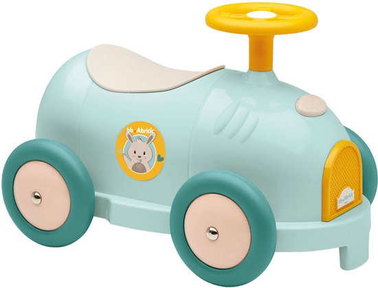 Abrick loopauto konijn - peuter ride-on speelgoed multi kleuren. van ECOIFFIER
