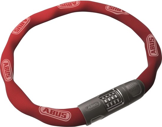 ABUS 8808C/85 Kettingslot code  - Russet Red van ABUS