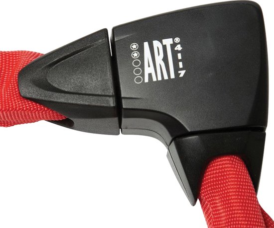 ABUS 8900 Kettingslot - ART2 - Rood - 85 cm van ABUS