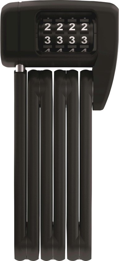 ABUS Bordo Combo Lite Mini 6055C/60 Vouwslot - Black SH van ABUS