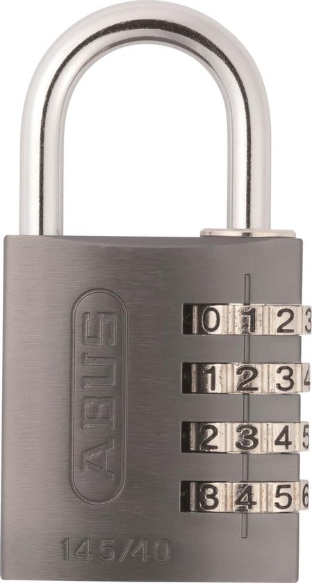 Abus hangslot code 145/40 titanium - SL49550 van ABUS