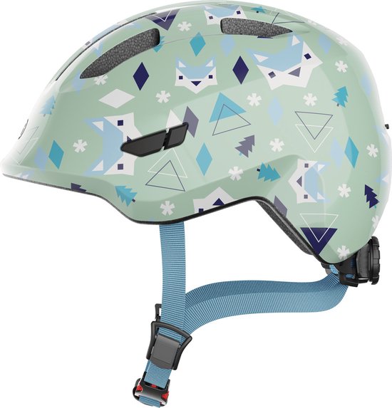 Abus Helm Smiley 3.0 - Green Nordic - S ( 45-50 CM ) - Kinder Fietshelm van ABUS