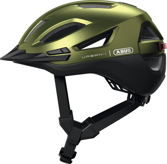 Abus helm Urban-I 4.0 ACE pepper green L 57-61cm van ABUS
