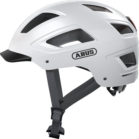 Abus Hyban 2.0 stadsfietshelm - Polar White L