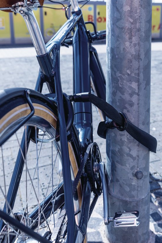 Abus insteekketting ACH Ivy 6KS/130 Zwart van ABUS