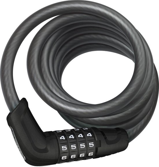 Abus - kabelslot tresor cijfercode - 6512C/180 zwart van Merkloos