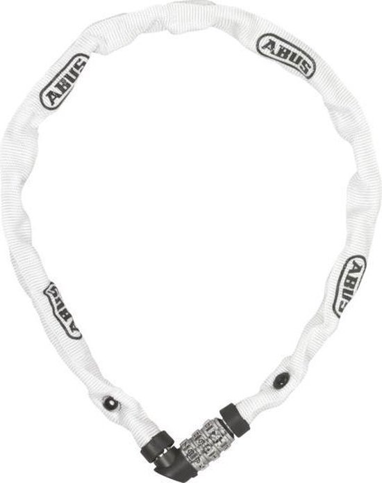 Abus kettingslot code 1200/60 web white - SL56924 van ABUS