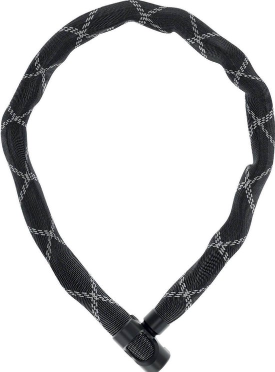 Abus kettingslot IvyTex 6210/110 black - SL86738 van ABUS