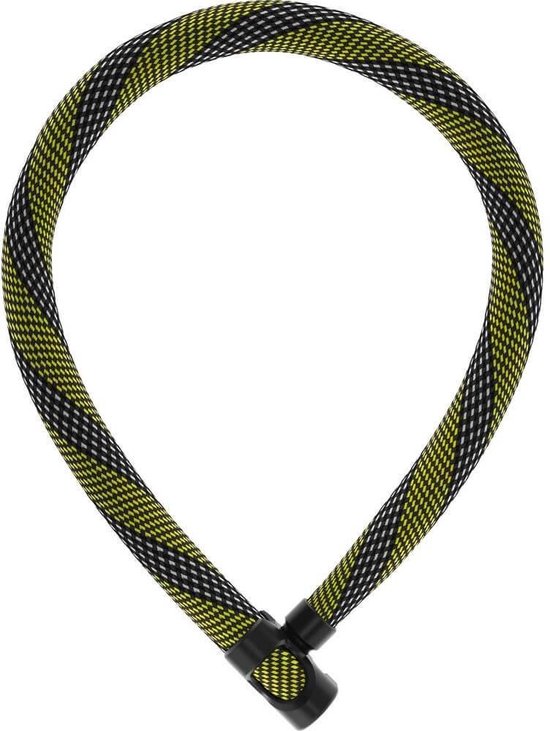 Abus kettingslot IvyTex 7210/110 racing yellow - SL87782 van ABUS