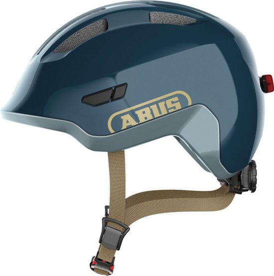 Abus Kinderhelm Smiley 3.0 LED S 45-50 Royal Blue van ABUS